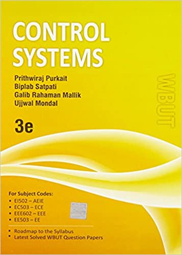 دانلود کتاب Control Systems Wbut 2013, 3rd ed, 2013