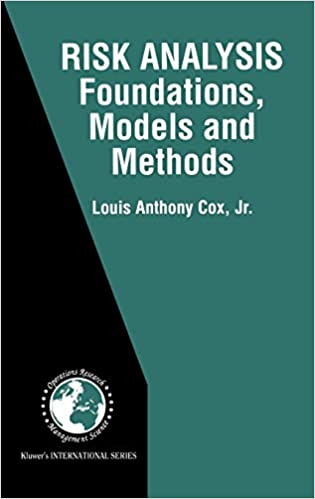 دانلود کتاب Risk Analysis Foundations, Models, And Methods, 2002
