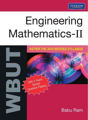 دانلود کتاب Engineering Mathematics Ii – For Wbut, 2011