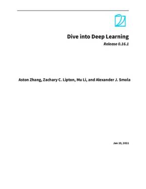دانلود کتاب Dive into Deep Learning
