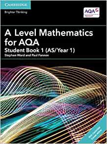 دانلود کتاب A Level Mathematics for AQA Student Book 1 (AS/Year 1) with Cambridge Elevate Edition (2 Years) (AS/A Level Mathematics for AQA)