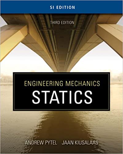 دانلود کتاب Engineering Mechanics – Statics SI Edition, 3rd ed, 2010