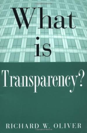 دانلود کتاب What is Transparency?