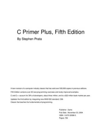 دانلود کتاب C Primer Plus