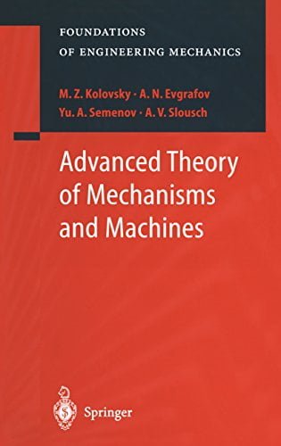 دانلود کتاب Advanced Theory Of Mechanisms And Machines, 2000