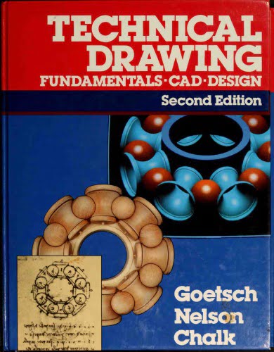 دانلود کتاب Technical Drawing Fundamentals, Cad, Design, 2nd ed, 1989