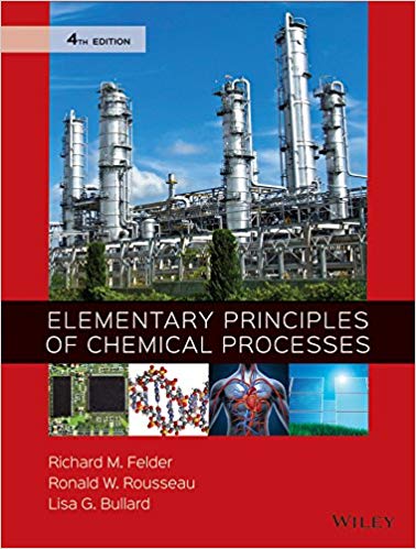 دانلود کتاب Elementary Principles Of Chemical Processes, 4th ed, 2015