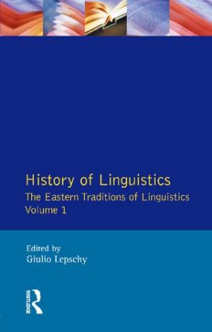 دانلود کتاب History of Linguistics, Volume 1: The Eastern Traditions of Linguistics