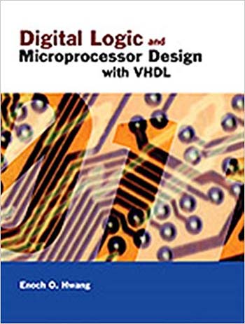 دانلود کتاب Digital Logic and Microprocessor Design With VHDL