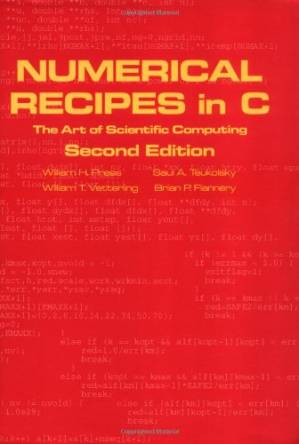دانلود کتاب Numerical Recipes in C book set: Numerical Recipes in C: The Art of Scientific Computing, Second Edition