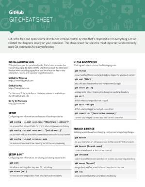 دانلود کتاب Git Cheat Sheet