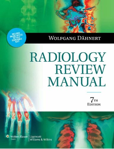 دانلود کتاب Radiology Review Manual (Dahnert, Manual