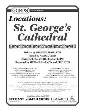 دانلود کتاب GURPS 4th edition. Locations: St. George’s Cathedral