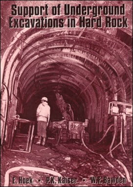 دانلود کتاب Hoek E., Support of Underground Excavations in Hard Rock, 2000