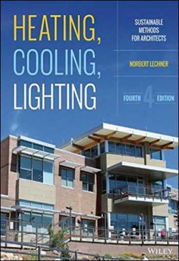 دانلود کتاب Heating, Cooling, Lighting – Sustainable Design Methods for Architects