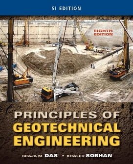 دانلود کتاب B. M. Das, Principles of Geotechnical Engineering SI, 8th ed, 2014