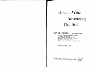 دانلود کتاب How to Write Advertising That Sells – 2nd Ed