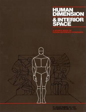 دانلود کتاب Human Dimension & Interior Space – A Source Book of Design Reference Standards