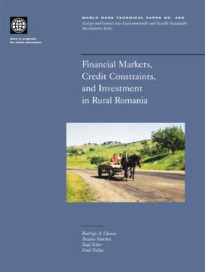 دانلود کتاب Financial markets, credit constraints, and investment in rural Romania, Volumes 23-499 issue 499