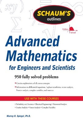 دانلود کتاب M. R. Spiegel, Schaum’s Outline Series Advanced Mathematics for Engineers & Scientists , 1971