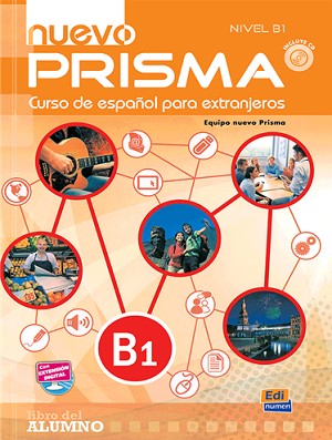کتاب اسپانیایی پریسما Nuevo Prisma B1 (SB+WB)
