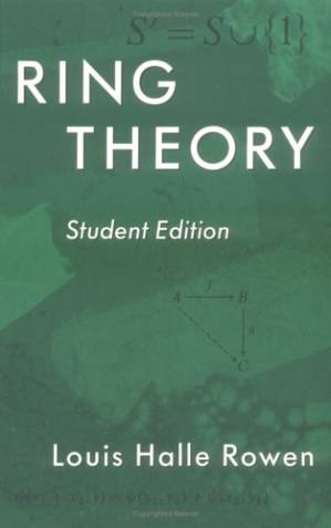 دانلود کتاب Ring Theory (Student Edition)