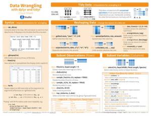 دانلود کتاب DataCamp data wrangling cheatsheet