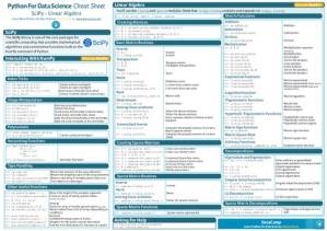 دانلود کتاب DataCamp SciPy Cheat Sheet