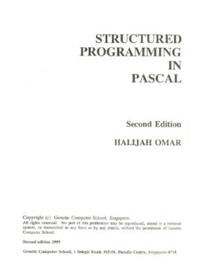 دانلود کتاب Structured Programming in PASCAL