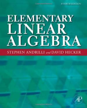 دانلود کتاب Elementary Linear Algebra, Fourth Edition