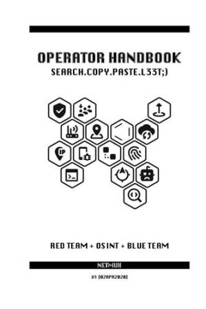 دانلود کتاب Operator Handbook: Red Team + OSINT + Blue Team Reference
