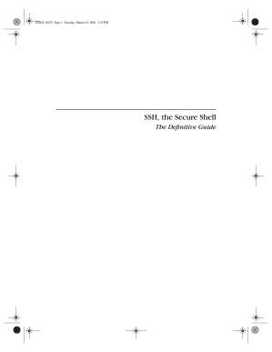 دانلود کتاب SSH, The Secure Shell The Definitive Guide