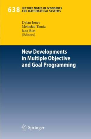 دانلود کتاب New Developments in Multiple Objective and Goal Programming
