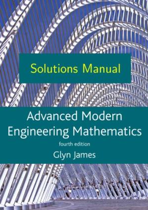 دانلود کتاب Solutions Manual to Advanced Modern Engineering Mathematics, 4th Edition