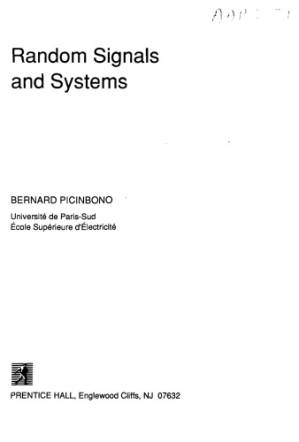 دانلود کتاب Random Signals and Systems (Prentice Hall Signal Processing)