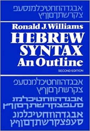 دانلود کتاب Hebrew Syntax: An Outline