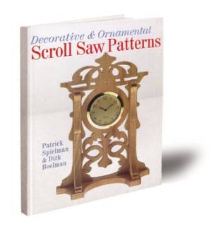 دانلود کتاب Decorative & Ornamental Scroll Saw Patterns (Woodworking)