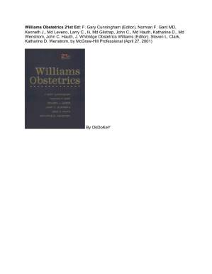 دانلود کتاب Williams Obstetrics 21st