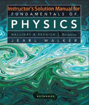 دانلود کتاب Instructor’s Solution Manual for Fundamentals of Physics