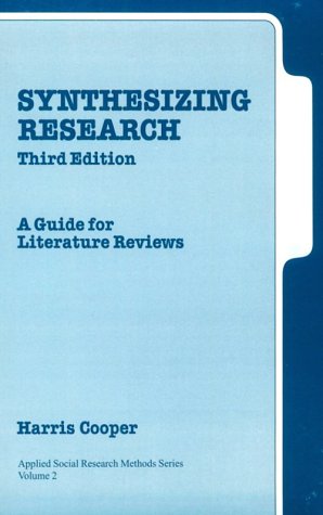 دانلود کتاب Synthesizing Research: A Guide for Literature Reviews (Applied Social Research Methods)
