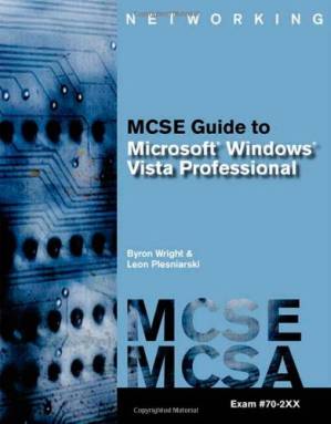 دانلود کتاب MCTS Guide to Microsoft Windows Vista