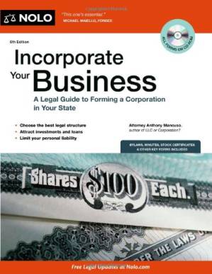 دانلود کتاب Incorporate Your Business: A Legal Guide to Forming a Corporation in Your State, 6th Edition