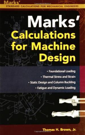 دانلود کتاب Marks’ calculations for machine design
