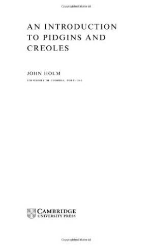 دانلود کتاب An introduction to pidgins and creoles