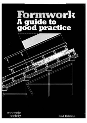 دانلود کتاب Formwork: a Guide to Good Practice