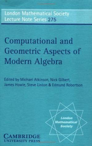 دانلود کتاب Computational and Geometric Aspects of Modern Algebra