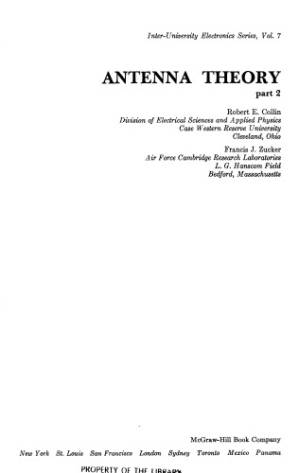 دانلود کتاب Antenna Theory: Pt. 2