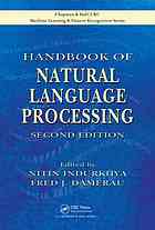 دانلود کتاب Handbook of natural language processing