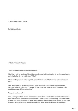 دانلود کتاب A Wind In The Door