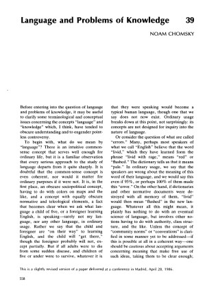 دانلود کتاب Language and Problems of Knowledge